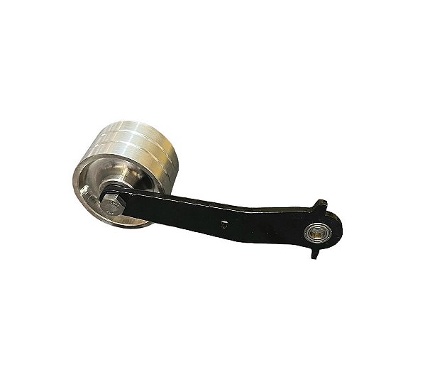 Pedal de acelerador Roller com o acabamento pintado em epóxi na cor preta Linha Black