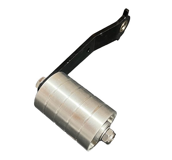 Pedal de acelerador Roller GG com o acabamento pintado em epóxi na cor preta Linha Black