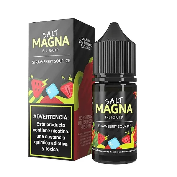 NicSalt - Magna - Strawberry Sour Ice (30ml)