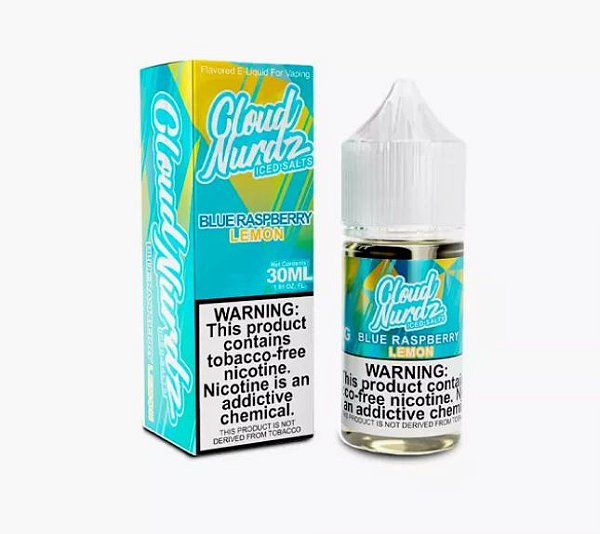 NicSalt - Cloud Nurdz - Blue Raspberry Lemon (30ml)