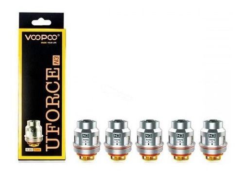Reposição - Coil | Bobina | Resistência | Voopoo UFORCE N3 0.2ohm Triple Meshed Coils  65-100W