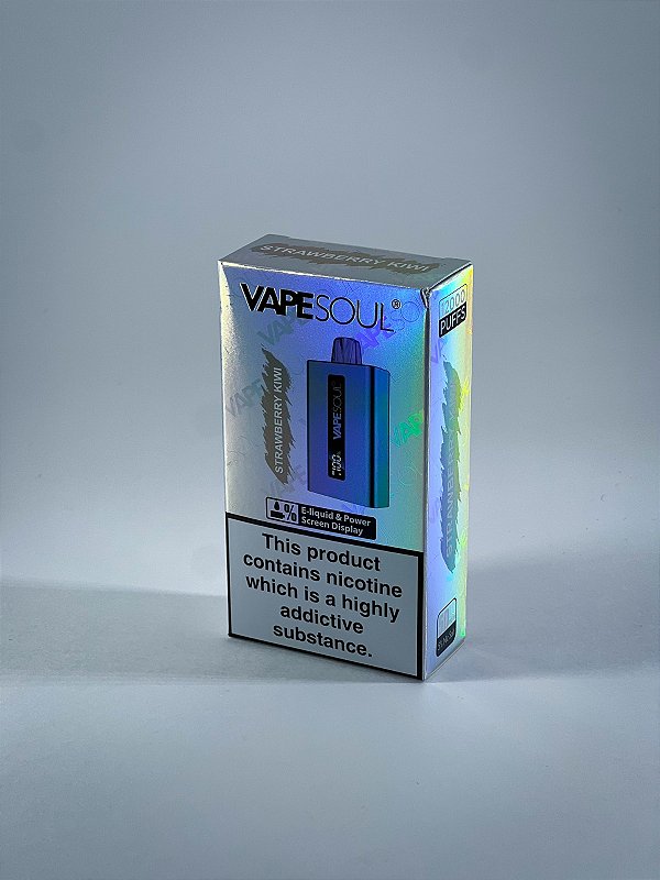 Pod Descartável - VapeSoul V-120 LCD 12000 puffs