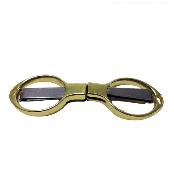 Tesoura Dobravel KMT0010 - Metal Dourado