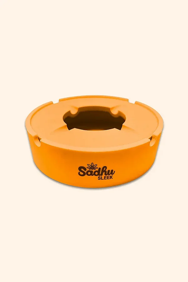 Cinzeiro de Silicone Sadhu - Grande com Tampa