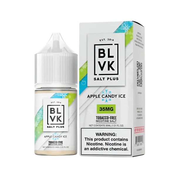 NicSalt - BLVK Salt Plus - Apple Candy Ice (30ml)