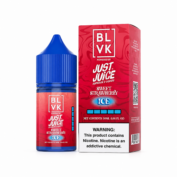 NicSalt - BLVK x Just Juice - Sweet Strawberry Ice