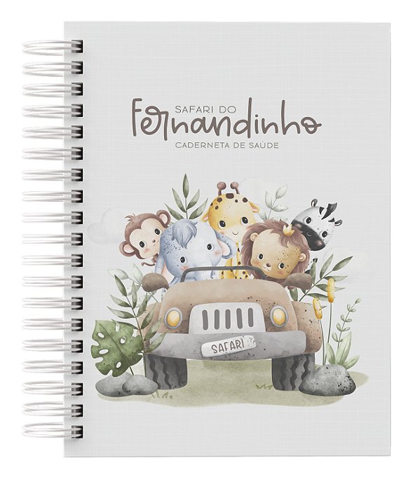 Caderneta de Vacinação Personalizada - Safari