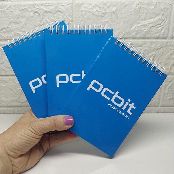 kit 10 Bloquinhos Personalizados com Logo Capa Dura Bloquinhos Lembrancinha Brinde Corporativo Brinde Empresas