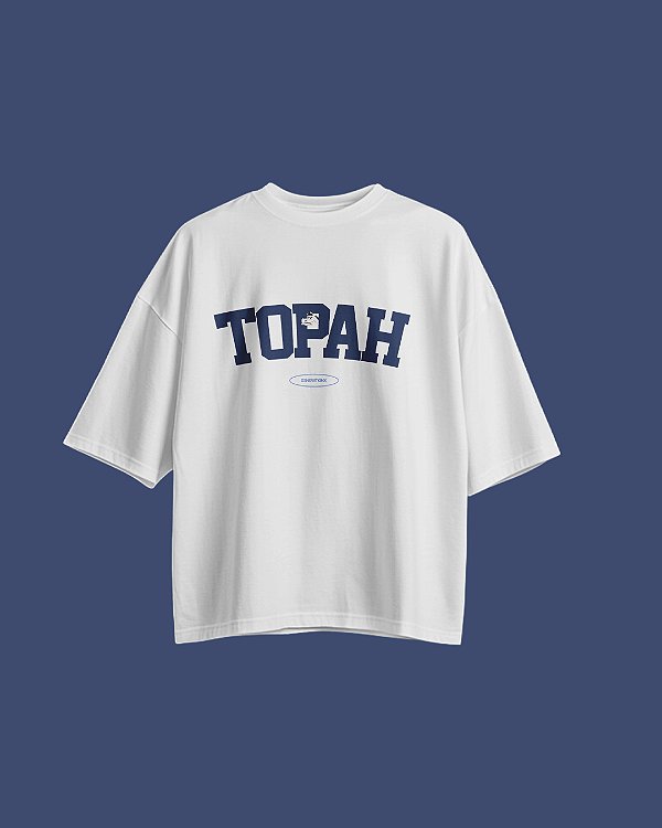Camiseta Oversized TOPAH [BRANCA]
