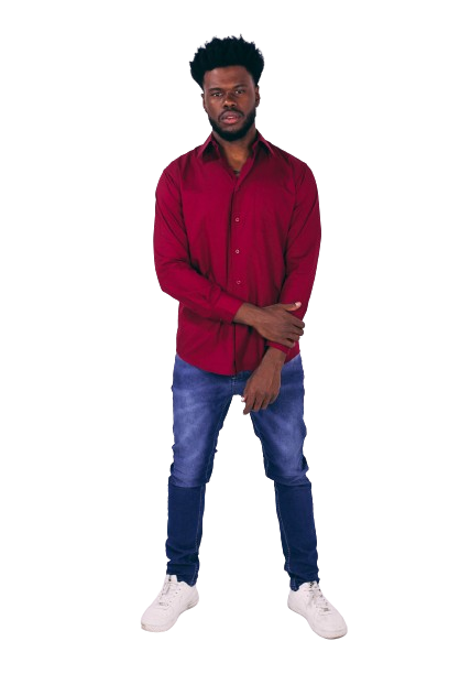 Camisa Social Masculina - Bordô