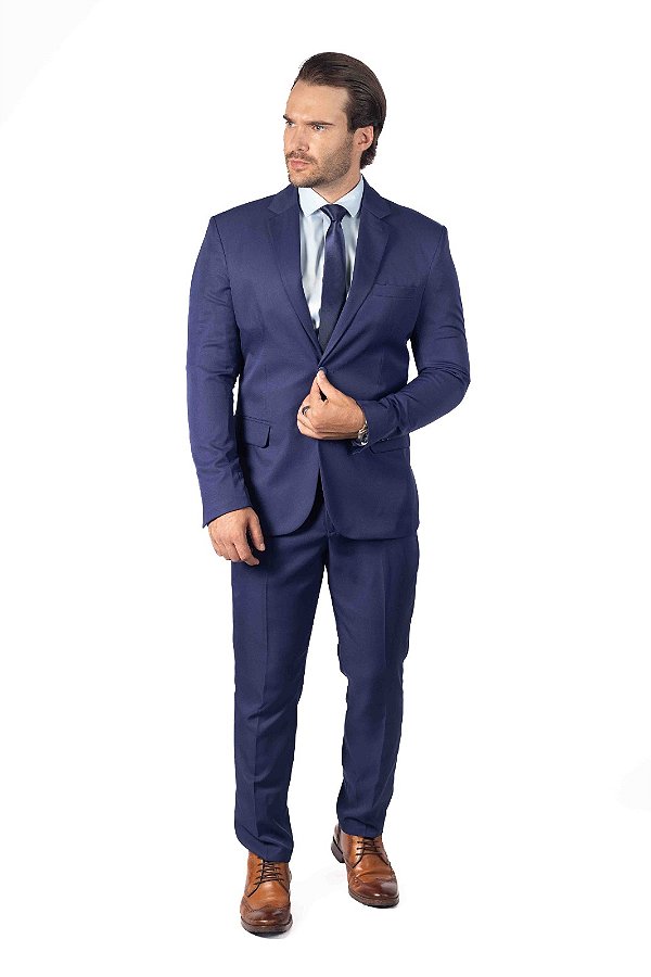 Terno Slim Masculino - Azul Náutico OC2084
