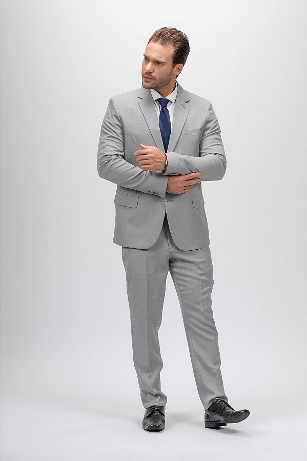 Terno Slim Masculino - Cinza OT4513 OC2244