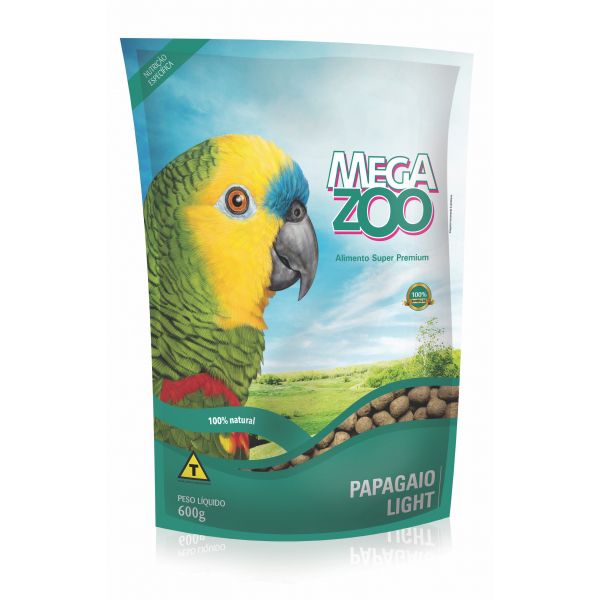 MEGAZOO - PAPAGAIO LIGHT 600g