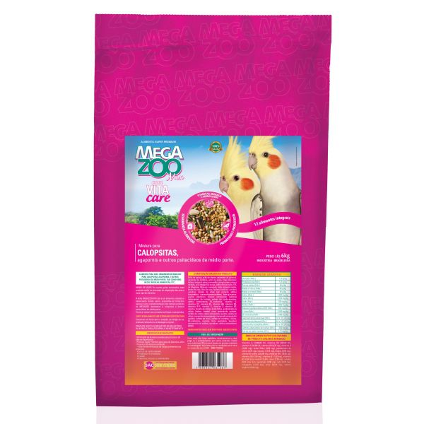 MEGAZOO - Mix Calopsita 6kg