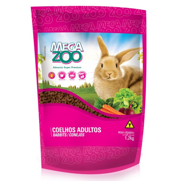 MEGAZOO - COELHO 1,2KG