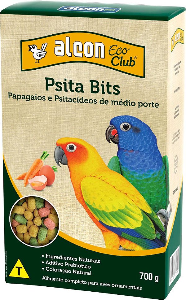 ALCON ECO CLUB PSITA BITS 700GR