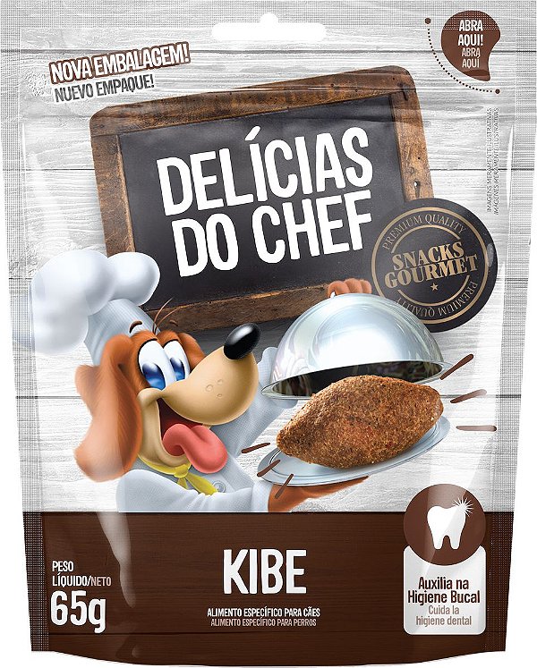 KIBE 65 G - DELICIAS DO CHEF PETITOS