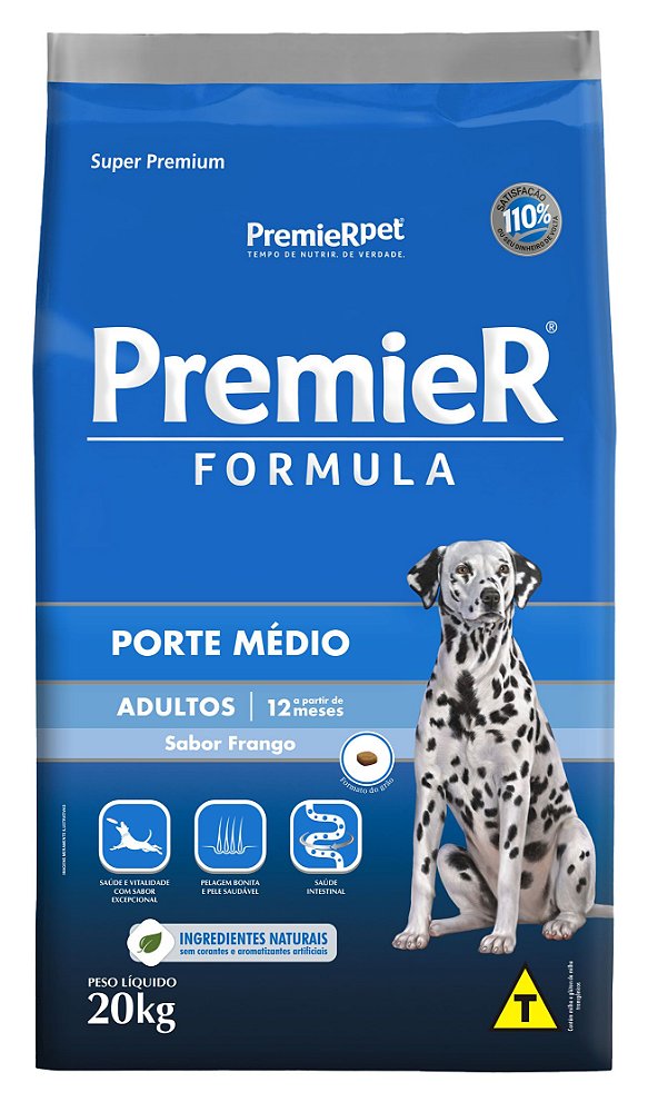 PREMIER ADULTOS PORTE MEDIO 20KG