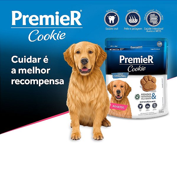 PREMIER COOKIE CAES ADULTOS 250G