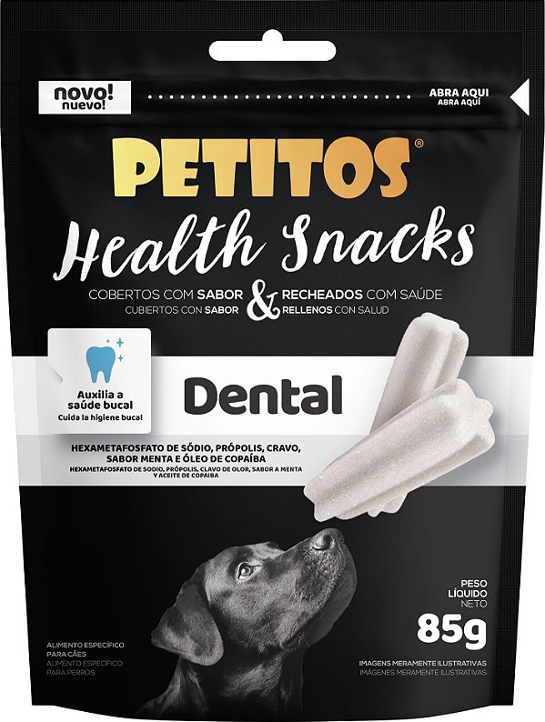 PETITOS HEALTH SNACKS DENTAL 85 G