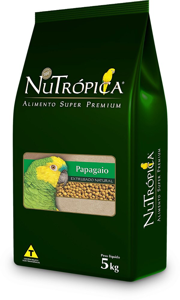 NUTROPICA - PAPAGAIO NATURAL 5 KG