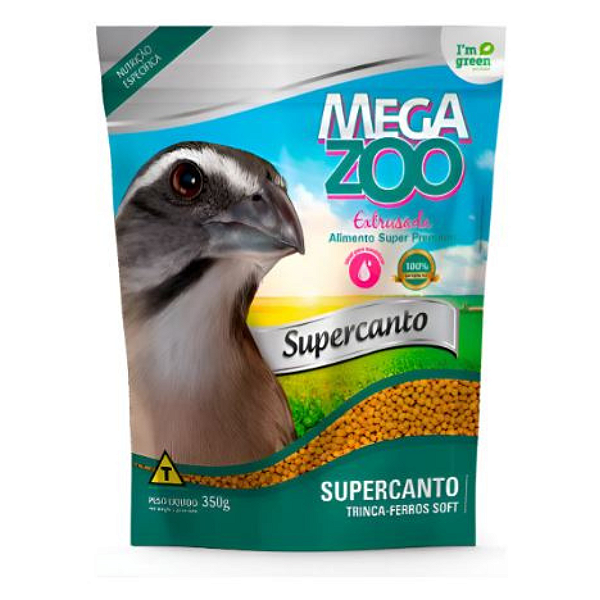 MEGAZOO EXT PASSAROS SUPER CANTO SOFT 350G