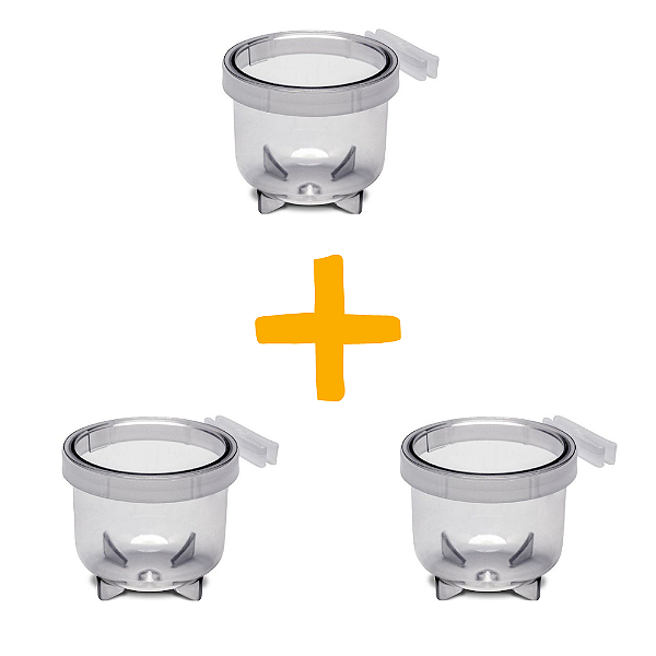 KIT 3 UNID PORTA VITA SUPER TRINCAO 50ML CRISTAL INJETFOUR