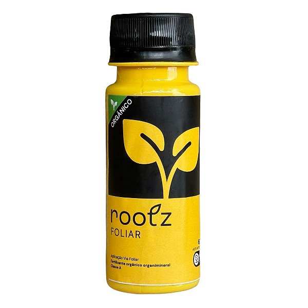 Rootz Foliar Fertilizante Organico Plantas e Culturas 60ml