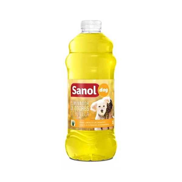 SANOL ELIMINADOR DE ODORES CITRONELA 2L