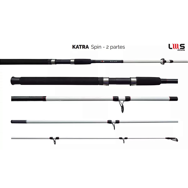 Vara LMS Rods Katra Cast 2,10m 20-30lbs 60-100gr 2pc Heavy Action New