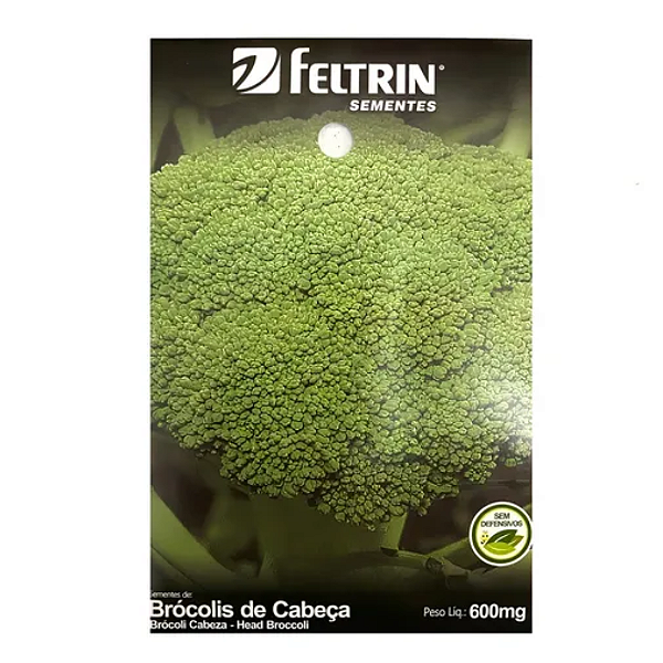Semente Feltrin Couve Brócolis Calabrês De Cabeça 600mg