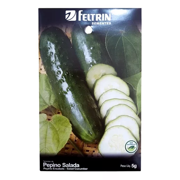 Semente Feltrin Pepino Verde Comprido 5g