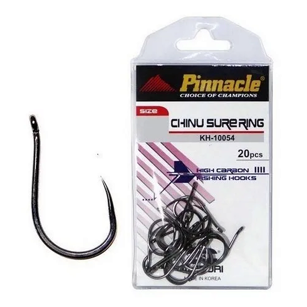 Anzol Pinacle Chinu Sure Cartela 20pç N 8