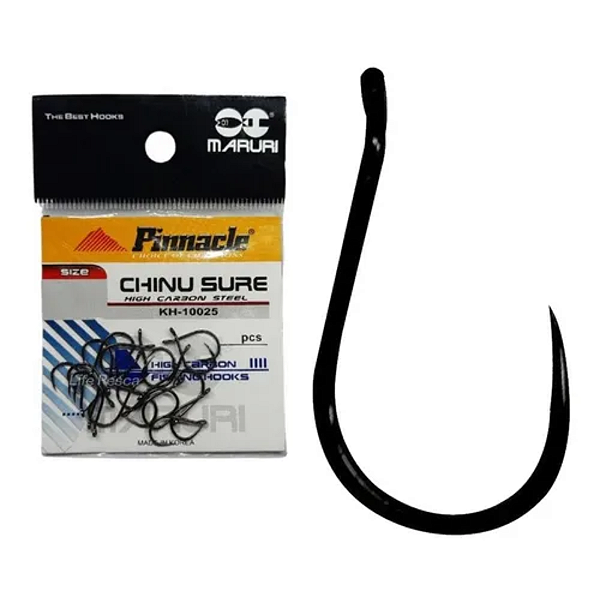 Anzol Pinnacle Chinu Sure N 11 sem Fisga 20 Peças