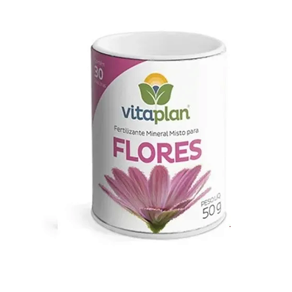 Fertilizante Mineral Misto Flores Vitaplan 30 Pastilhas