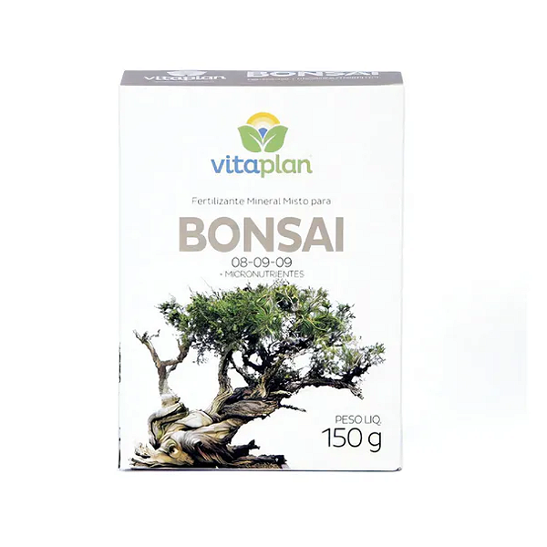 Fertilizante Mineral Misto Bonsai 08 09 09 Vitaplan 150g
