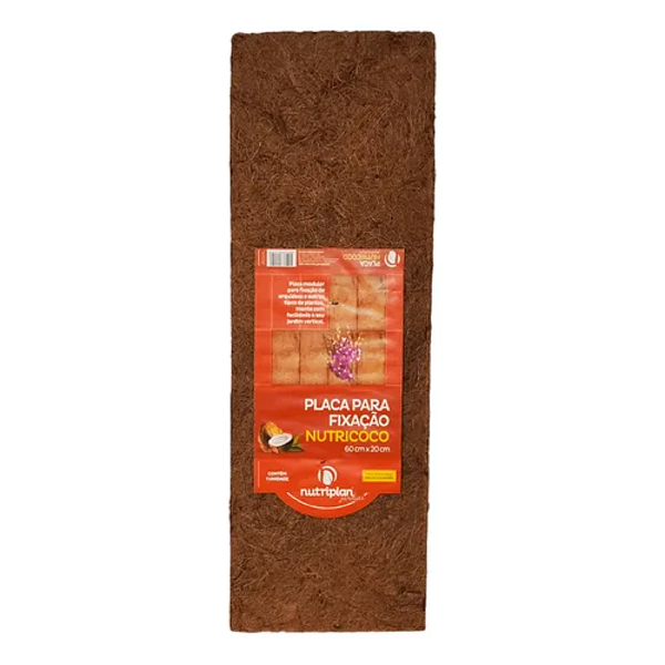 Placa Fibra De Coco Plantas Trepadeiras Jardim Vertical