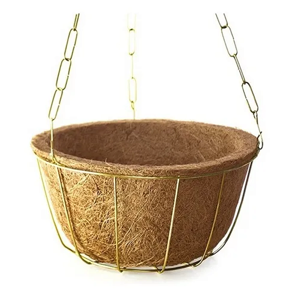 Kit Vaso De Fibra Coco Cuia Nutricoco Media 12cmx24cm