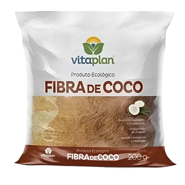 Fibra De Coco 200g Nutriplan Cultivo Indoor Substrato Grow