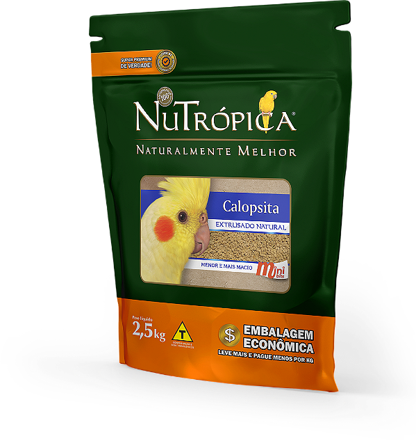 NUTRÓPICA CALOPSITA NATURAL MINI BITS 2,5 KG