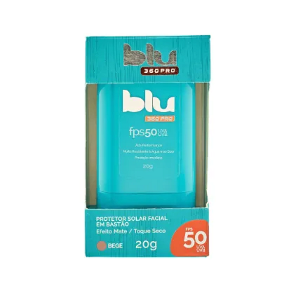 BLU 360 PRO PROT SOLAR FACIAL BASTÃO ALTA PERF 50FPS BEGE