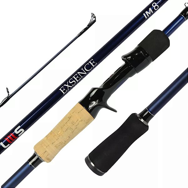 LUMIS VARA CARRETILHA EXSENCE BLUE IM8 1,73M 6-17LB INTEIRA