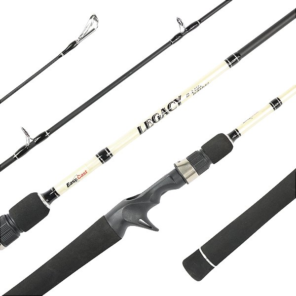 LUMIS VARA EASY CAST LEGACY 1,98M 25LBS CARRETILHA 2 PARTES