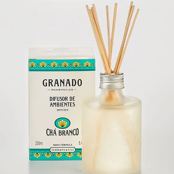 GRANADO DIFUSOR TERRAPEUTICS CHA BRANCO 250ML