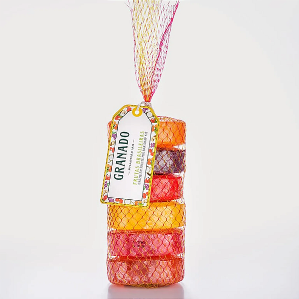 GRANADO SABONETE MIX FRUTAS BRASILEIRAS 6UNID 90G