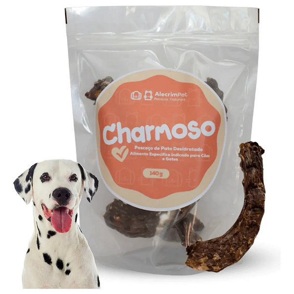 ALECRIMPET  PETISCO NATURAL PARA CÃES PESCOCO DE PATO 140G