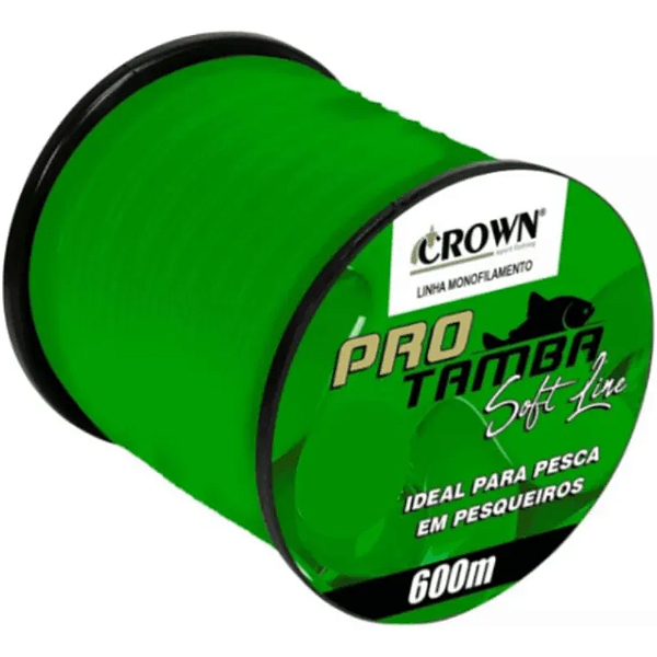 JOGÁ LINHA PRO TAMBA SOFT GREEN 037MM 600MT