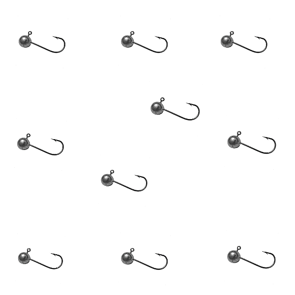KIT 10UN MATADEIRA ANZOL JIG HEAD N1 DE 7G CADA