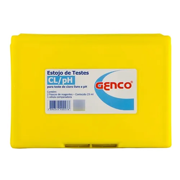 GENCO ESTOJO ANALISES CLORO E PH PISCINA