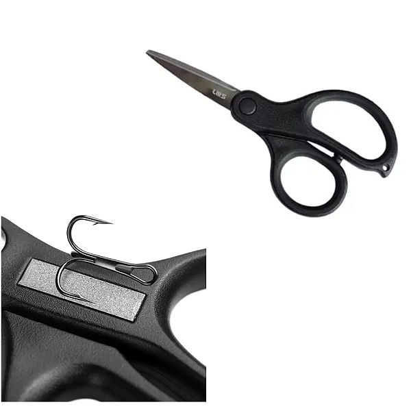 LUMIS TESOURA LINHA DE MULTIFILAMENTO COM PLACA AFIADORA 5,5"